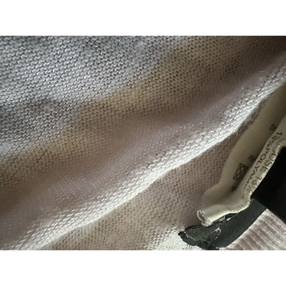 Athleta M Soft Knit V Neck Pullover Sweater Top Light Pink - Picture 6 of 6